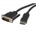 Cable 18m Adaptador de Video Cabl Externo Displayport a Dvi In