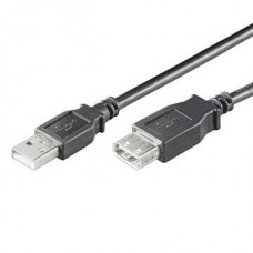 Ewent Cabo Extensão Usb 2.0 M/F Preto 1.8mt