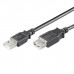 Ewent Cabo Extensão Usb 2.0 M/F Preto 1.8mt