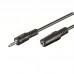 Ewent Cabo Audio Extensao 3,5mm M/F 3mt Ewent Cabo Audio Extensao 3,5mm M/F 3mt