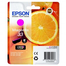 Tinteiro Epson Claria Premium Magenta 33 para XP-530/630/635/830
