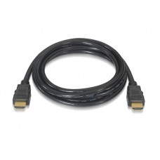 Cable Hdmi V2.0 Certificado 4K 60Hz 18Gbps A/ M-A/ M Negro 3.0M