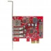 StarTech.com 3 Port PCI Express USB 3.0 Card + Gigabit Ethernet - Fits Standard & Low-Profile PCs - UASP Supported - Optional SATA Power (PEXUSB3S3GE) - Adaptador de rede / USB - PCIe 2.0 baixo perfil - USB 3.0 x 3 + 1000Base-T x 1 StarTech.com 3 Port PCI Express USB 3.0 Card + Gigabit Ethernet - Fits Standard & Low-Profile PCs - UASP Supported - Optional SATA Power (PEXUSB3S3GE) - Adaptador de rede / USB - PCIe 2.0 baixo perfil - USB 3.0 x 3 + 1000Base-T x 1