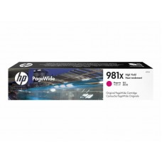 HP 981X - Alto Rendimento - magenta - original - PageWide - tinteiro - L0R10A