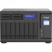 QNAP TVS-h1288X - Servidor NAS - 12 baias - SATA 6Gb/s - RAID (expansão de disco rígido) 0, 1, 5, 6, 10, 50, JBOD, 5 hot spare, 6 sobressalentes, 60, reserva 10, RAID TP - RAM 16 GB - Gigabit Ethernet / 2.5 Gigabit Ethernet / 10 Gigabit Ethernet - iS