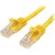 StarTech.com 1m Yellow Cat5e / Cat 5 Snagless Patch Cable - Cabo patch - RJ-45 (M) para RJ-45 (M) - 1 m - PTNB - CAT 5e - sem nós - amarelo sem_imagem