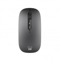 Rato Sem Fio Ewent EW3207, Recarregável, Bluetooth e 2.4GHz, Cinza Rato Sem Fio Ewent EW3207, Recarregável, Bluetooth e 2.4GHz, Cinza