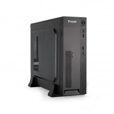 Caixa Tooq Slim Micro-ATX TQC-3008U3C, 500W, Leitor de Cartões, Preto