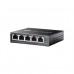 Switch TP-Link Omada ES205GP: Gigabit, 5 Portas, 4 PoE+, Gestão Simplificada Switch TP-Link Omada ES205GP: Gigabit, 5 Portas, 4 PoE+, Gestão Simplificada