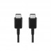 Cabo USB-C Samsung EP-DA705BBEGWW: USB-C para USB-C, 1m, 60W, Preto Cabo USB-C Samsung EP-DA705BBEGWW: USB-C para USB-C, 1m, 60W, Preto