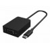 Microsoft Surface USB-C to VGA Adapter - adaptador de vídeo - VGA / USB - HFT-00007 Microsoft Surface USB-C to VGA Adapter - adaptador de vídeo - VGA / USB - HFT-00007