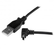 Cabo Adaptador StarTech.com USB A Macho para Mini-USB B Macho, 1m, Angulado
