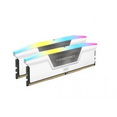 Memória Corsair Vengeance RGB DDR5 32GB (2x16GB) 6400MHz Branca