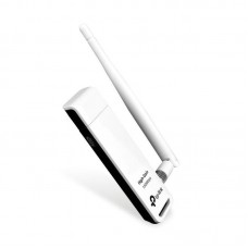 Adaptador WiFi USB TP-Link TL-WN722N, 150Mbps, Antena de Alta Ganância