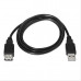Cable Prolongacion USB 2.0 A/M-A/H 3.0M Negro Nanocable