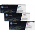 HP - HP 312A 3-pack CYM Original LaserJet Toner Cartridges (CF440AM)