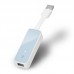Adaptador USB para RJ45 TP-Link UE200: 100Mbps, Azul/Branco Adaptador USB para RJ45 TP-Link UE200: 100Mbps, Azul/Branco