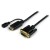 StarTech.com HDMI to VGA Cable - 10 ft / 3m - 1080p - 1920 x 1200 - Active HDMI Cable - Monitor Cable - Computer Cable (HD2VGAMM10) - Cabo adaptador - HDMI, Micro-USB Tipo B (apenas alimentação) para HD-15 (VGA) macho - 3 m - preto - ativo, suporte 1 sem_imagem
