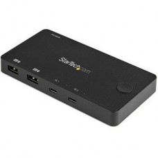 KVM / Splitter Startech Conmutador KVM 2 Portas USB-C