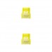 Cabo Nanocable RJ45 Cat.6A UTP LSZH, 2m, AWG24, Amarelo
