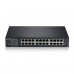 Switch Zyxel GS1915-24E, 24 Portas Gigabit Ethernet, Modo Híbrido Inteligente, Rackmount/Desktop, Sem Ventilador