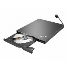 Lenovo ThinkPad UltraSlim USB DVD Burner - unidade DVD±RW (±R DL) / DVD-RAM - SuperSpeed USB 3.0 - externo - 4XA0E97775