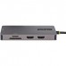 StarTech.com USB C Multiport Adapter, Dual HDMI Video, 4K 60Hz, 2-Port 5Gbps USB-A Hub, 100W Power Delivery Charging, GbE, SD/MicroSD, USB Type-C Mini Travel Dock, 12 StarTech.com USB C Multiport Adapter, Dual HDMI Video, 4K 60Hz, 2-Port 5Gbps USB-A Hub, 100W Power Delivery Charging, GbE, SD/MicroSD, USB Type-C Mini Travel Dock, 12