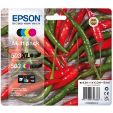 Epson Multipack 4-colours 503 XL Black/Std. CMY > Epson Multipack 4-colours 503 XL Black/Std. CMY >