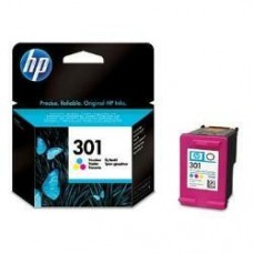 HP 301 - 3 ml - cor (ciano, magenta, amarelo) - original - tinteiro - para HP DeskJet 1000, 1010, 1050 AiO, 1050A AiO, 1510 AiO, 2000, 2050 AiO, 2050A AiO, 2510 AiO, 2540 AiO, 3000, 3050 AiO, 3050A eAiO, 3510 eAiO series, HP ENVY 4500 eAiO, 5530 eAiO