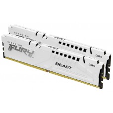Kingston ValueRAM - 32GB 6000MT/s DDR5 CL36 DIMM (Kit of 2) FURY Beast White EXPO