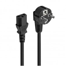 Cabo de Alimentação Ewent EW-190100-030-N-P: 3m, Universal, Preto Cabo de Alimentação Ewent EW-190100-030-N-P: 3m, Universal, Preto