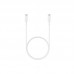 Cabo USB Samsung EP-DA705BWEGWW USB-C Macho para USB-C Macho, 1m, Branco Cabo USB Samsung EP-DA705BWEGWW USB-C Macho para USB-C Macho, 1m, Branco