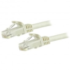 3m White Snagless UTP Cat6 Patch Cable