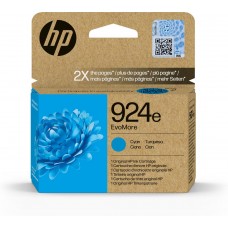 HP - HP 924e EvoMore Cyan Original Ink Cartridge HP - HP 924e EvoMore Cyan Original Ink Cartridge